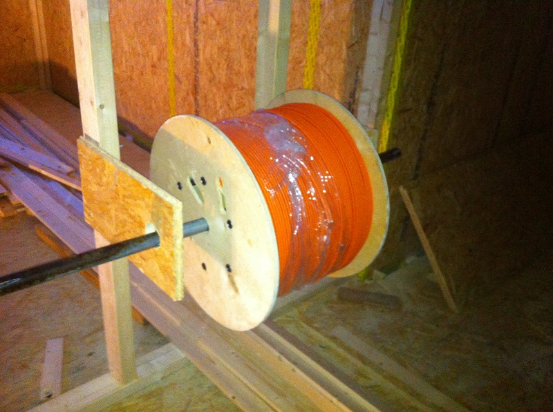 Kabeltrommel Pilinskis Bautagebuch