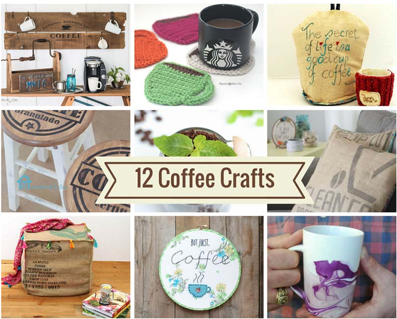 12 Fantastic Coffee Crafts Pillar Box Blue