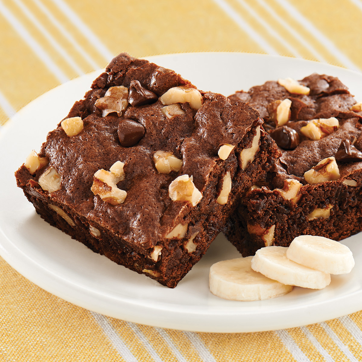 Gluten Free BananaWalnut Brownies Pillsbury Baking