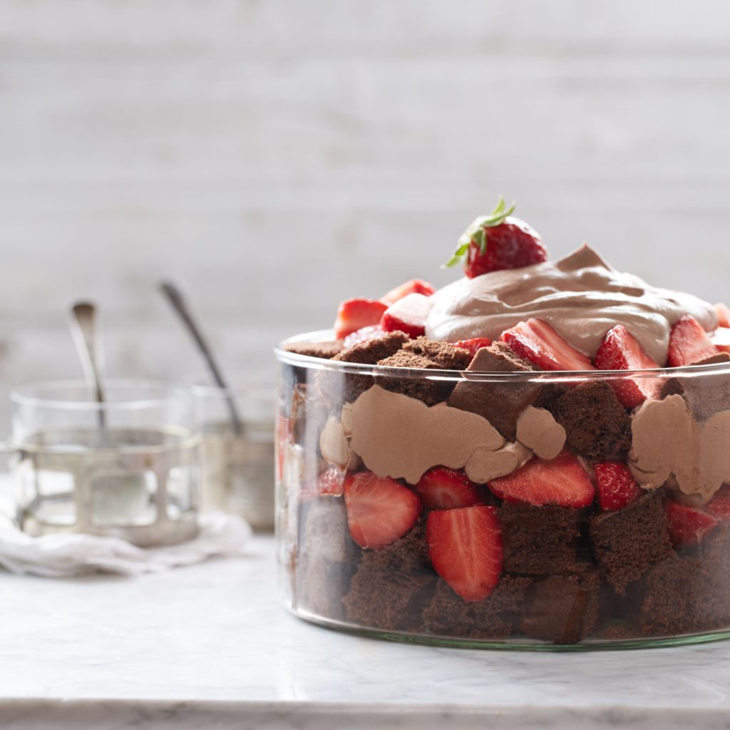 Chocolate Strawberry Trifle
