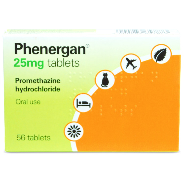 Phenergan 25mg Tablets (56) PillSorted