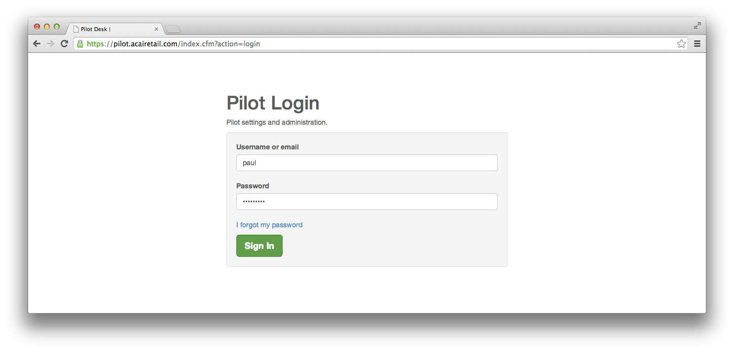Initial registration and setup of your Pilot POS Tutorials Pilot POS
