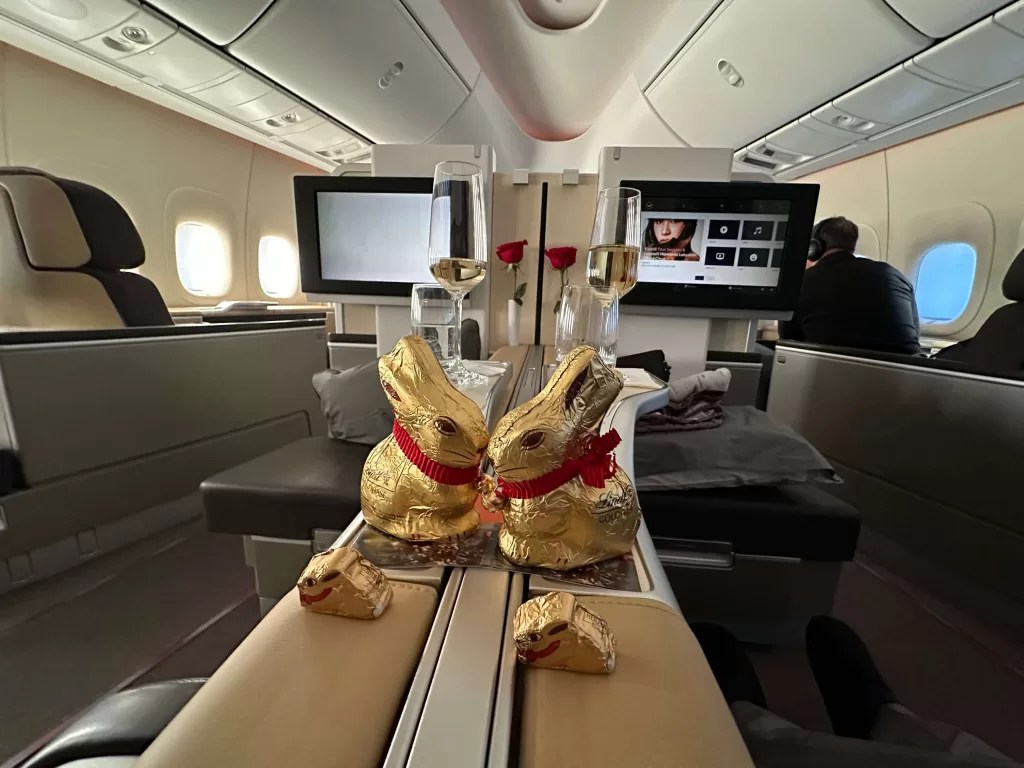 Lufthansa First Class with Miles