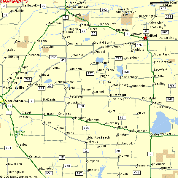 Melfort Saskatchewan, city information.
