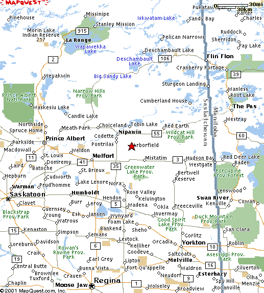 Arborfield, Saskatchewan, city information.