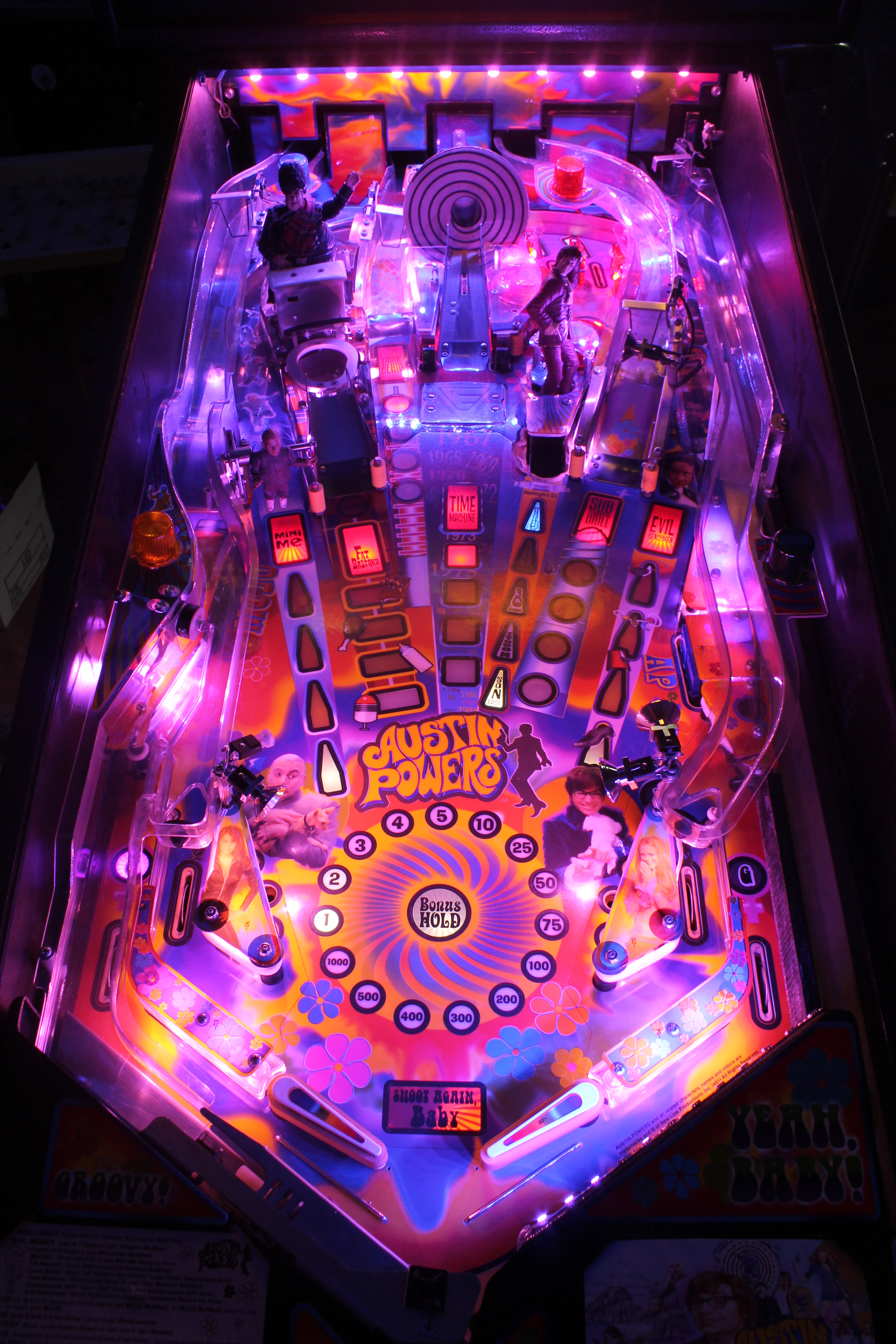High Quality Austin Powers Pinball Ultimate LED Lighting Kit Pinball LEDs