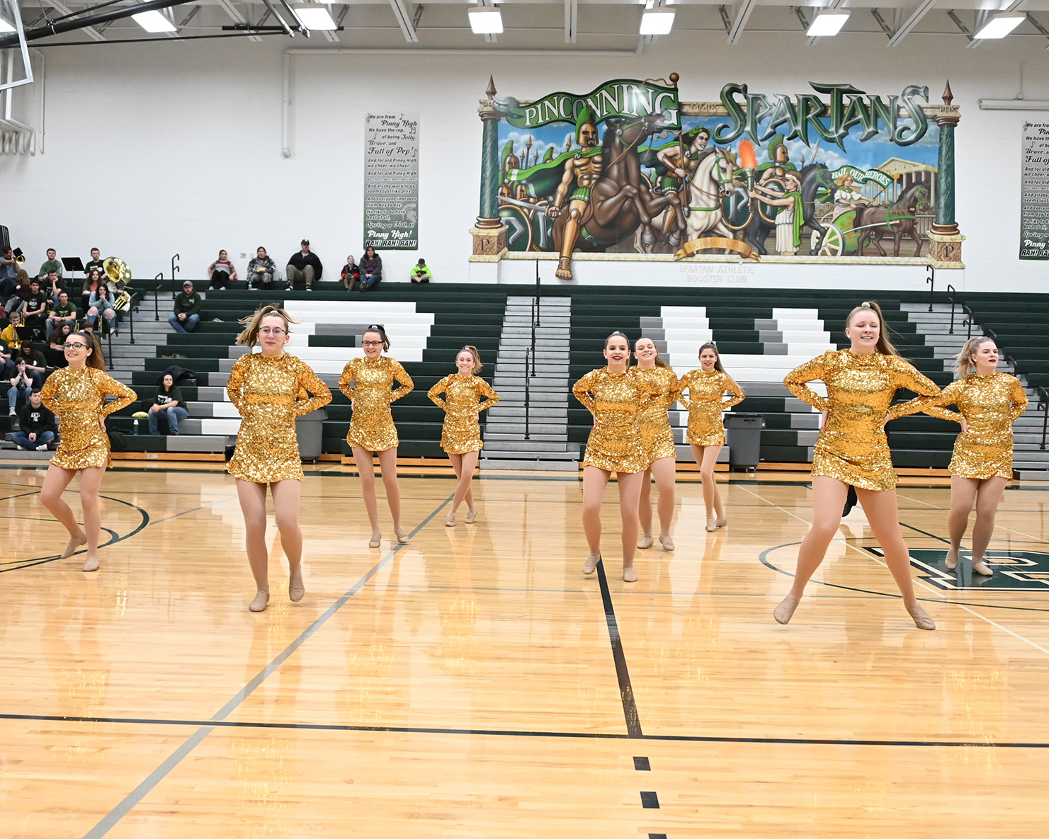Dance Team, 2/24/20 The Pinconning Journal