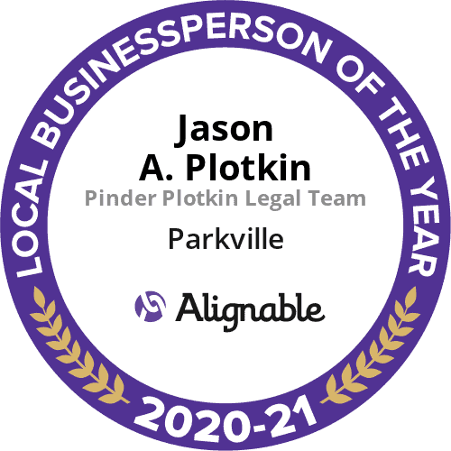 Jason Plotkin Awarded Parkville's 2021 Local Business Person Of The