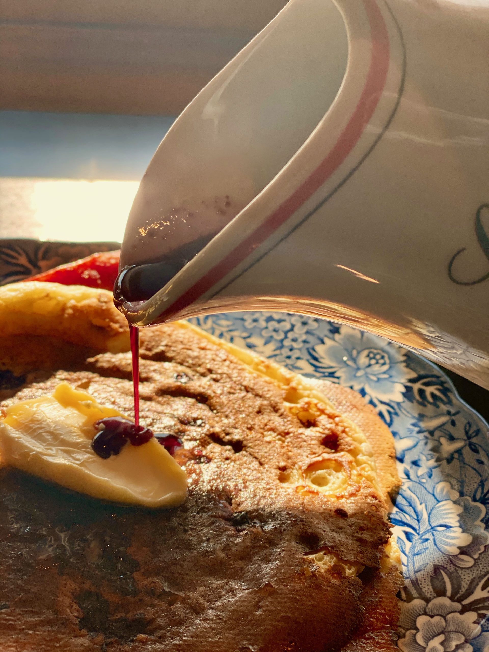 Huckleberry Buttermilk Pancakes Pine & Palm Kitchen