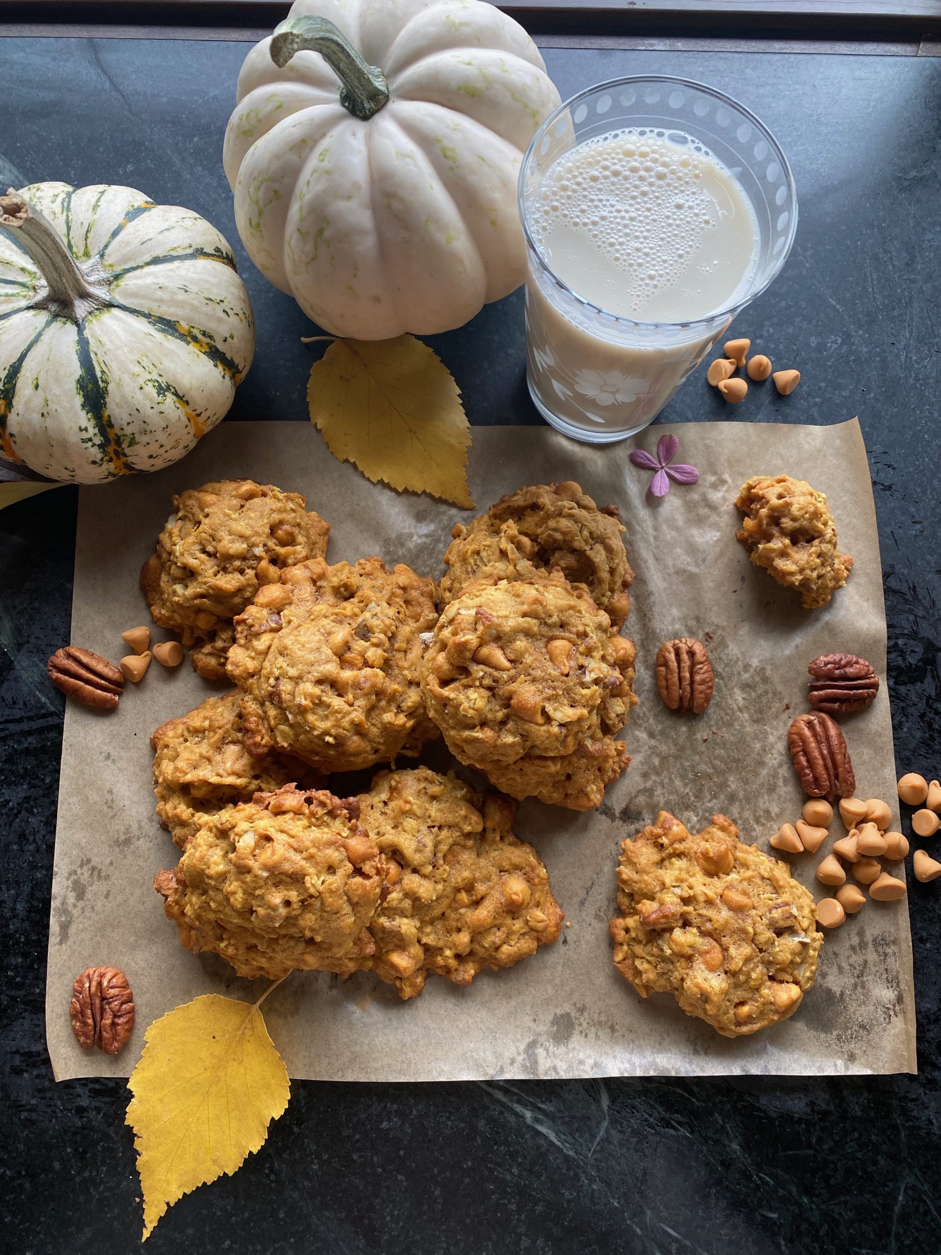 Oatmeal Pecan Pumpkin Scotchies Pine & Palm Kitchen