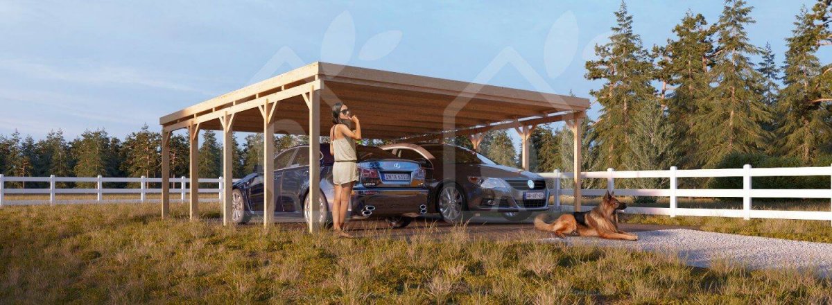 5 Tipps zur Dekoration für Ihren Carport aus Holz Pineca.de