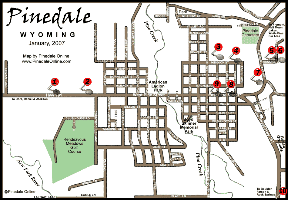 Construction Updates around Pinedale, Wyoming & Sublette County Pinedale Online!