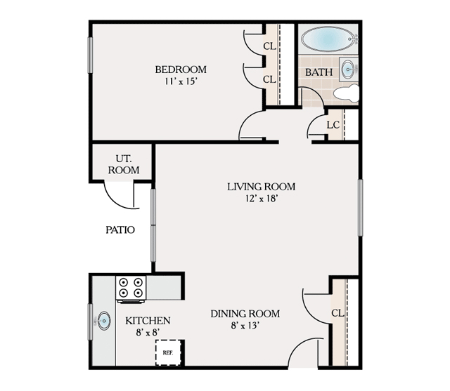 FLOOR PLANS Pineview Apartments for rent in Jackson, NJ
