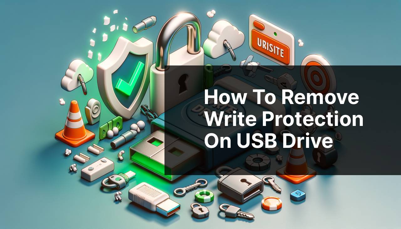 How to Remove Write Protection on USB Drive Easy Methods