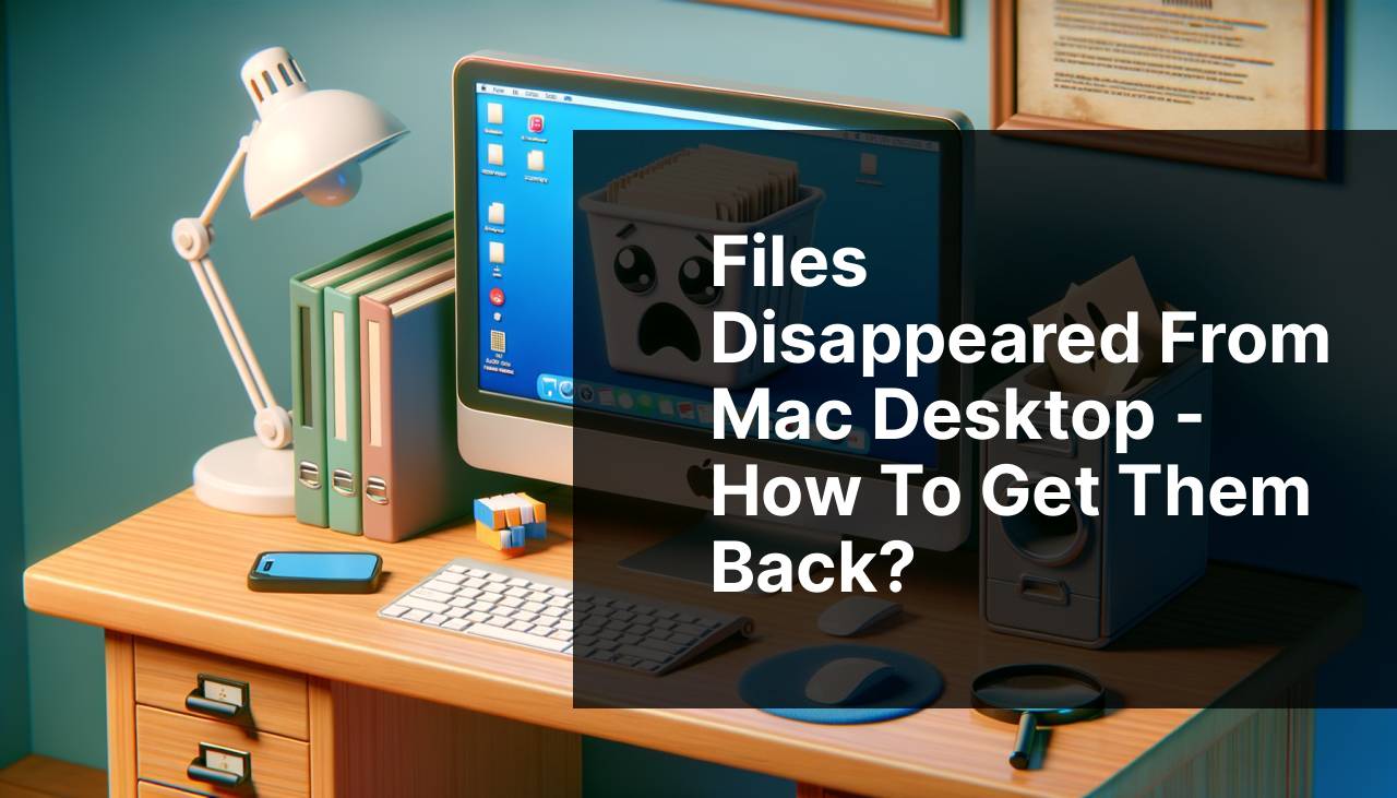 How to Recover Disappeared Desktop Files on a Mac (Solved)
