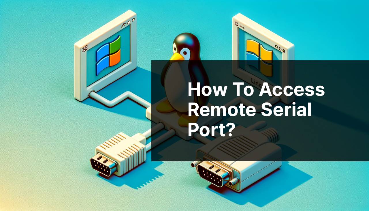 Full tutorial on how to access COM port