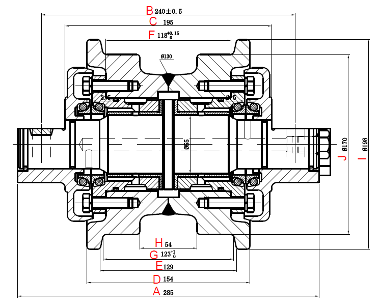 Wholesale Track Roller Single Flange D31 manufacturers and suppliers