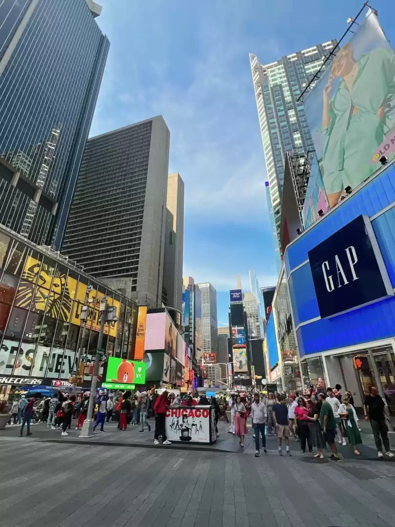 【タイムズスクエア】初めてのニューヨーク！行ってみてびっくり☆思っていたイメージと全く違った有名観光地 ぴんくのねずみの森