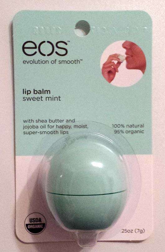 Test Lippenpflege eos Lip Balm, Sorte Sweet Mint Testbericht von