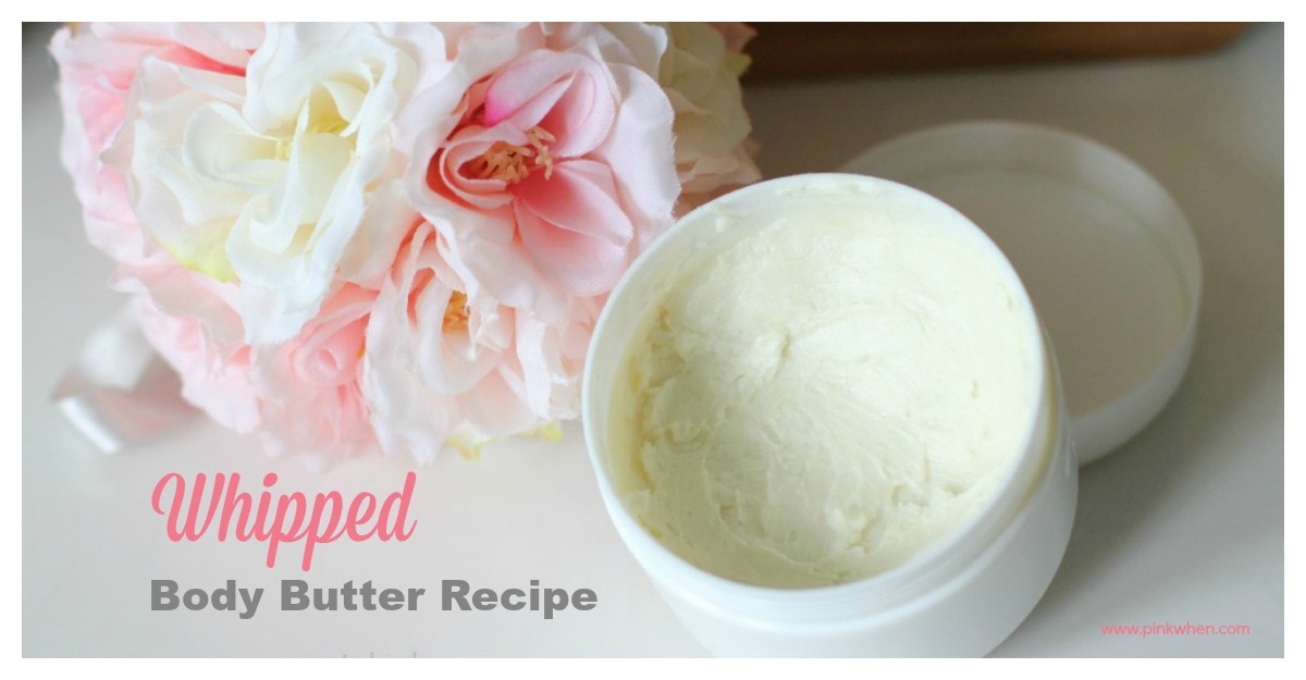diy Moisturizing Body Butter recipe PinkWhen