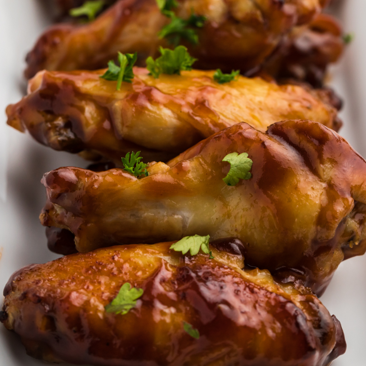 Air Fryer BBQ Chicken Wings (EASY!) PinkWhen