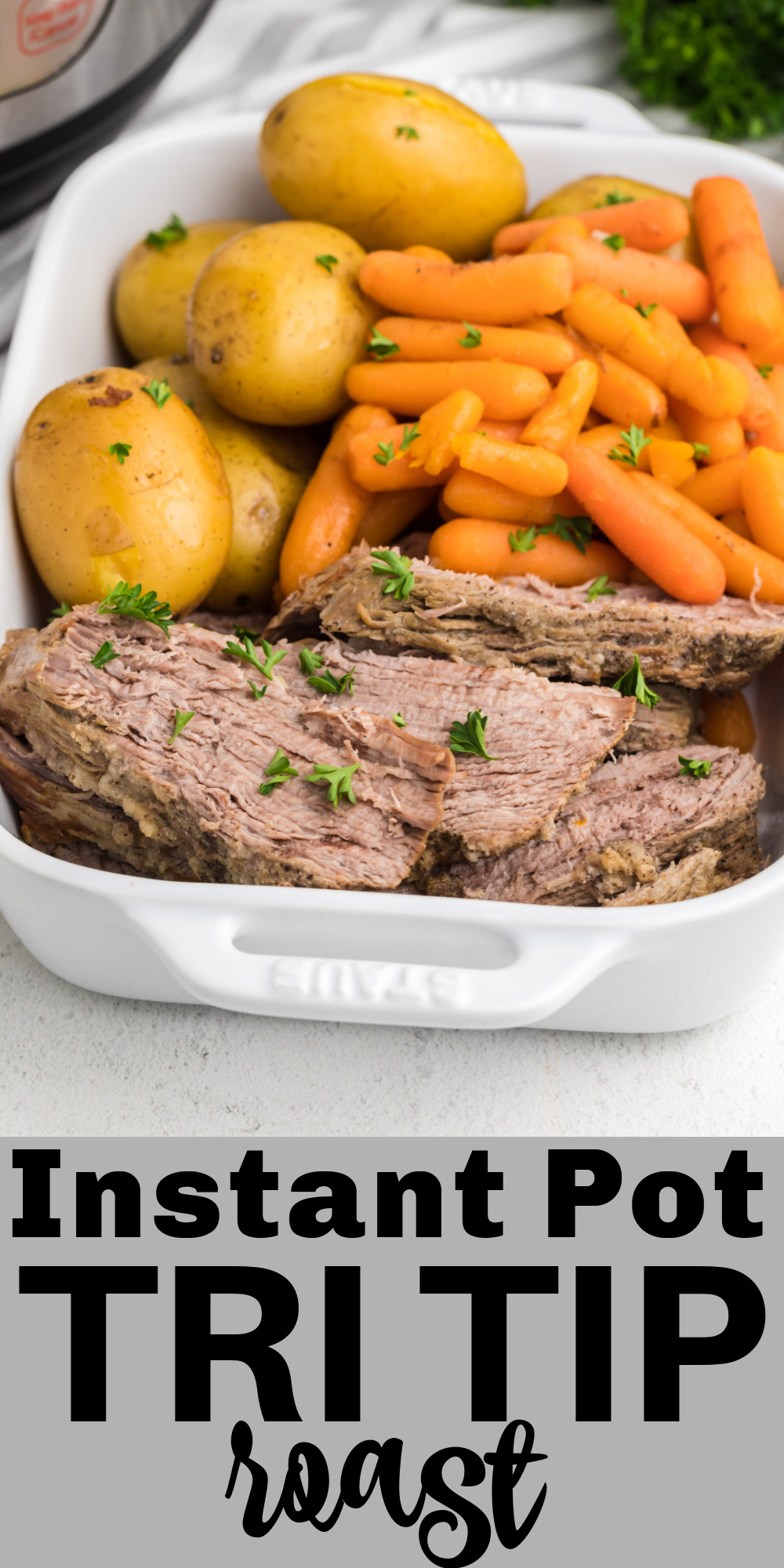 Instant Pot Tri Tip (Easy Recipe!) PinkWhen