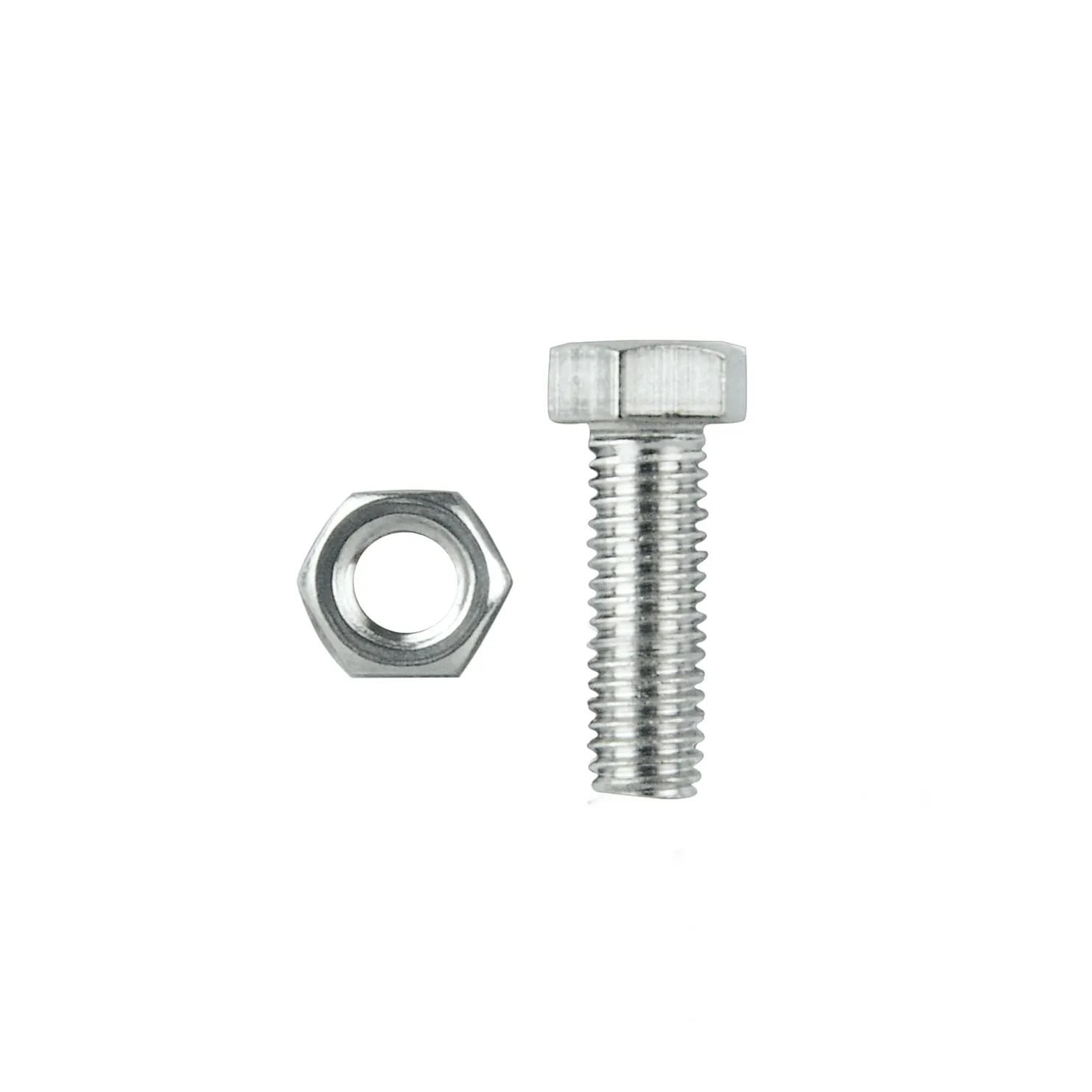 HEX BOLTS & NUTS M5 x 10MM STAINLESS STEEL 316 - Pinnacle Hardware