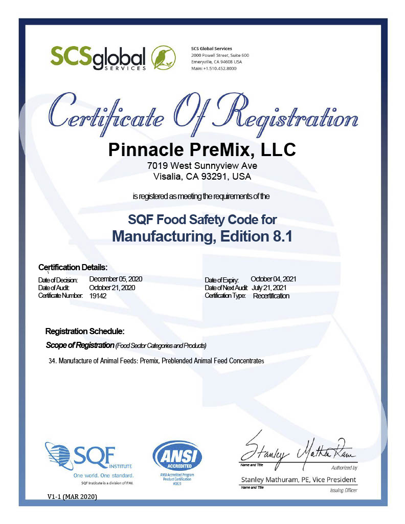 Safety & Quality is our highest priority. We are fully dedicated to