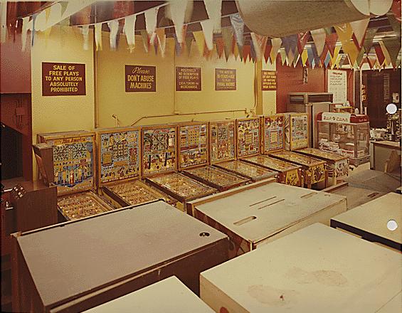 Old Penny Arcade Coin Operated Game Location pictures