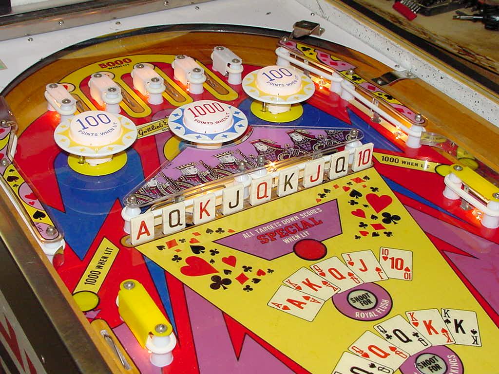 Gottlieb Jacks Open pinball pinball machine 1977 collector buying