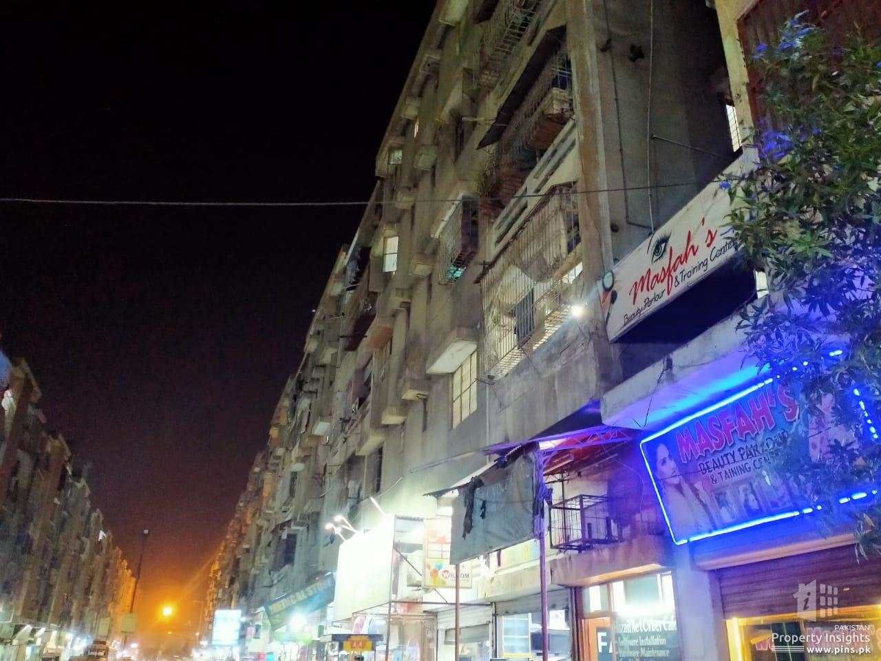 1250 SQ FT FLAT FOR SALE IN BABE GHAZI Apartment for Sale in Karachi