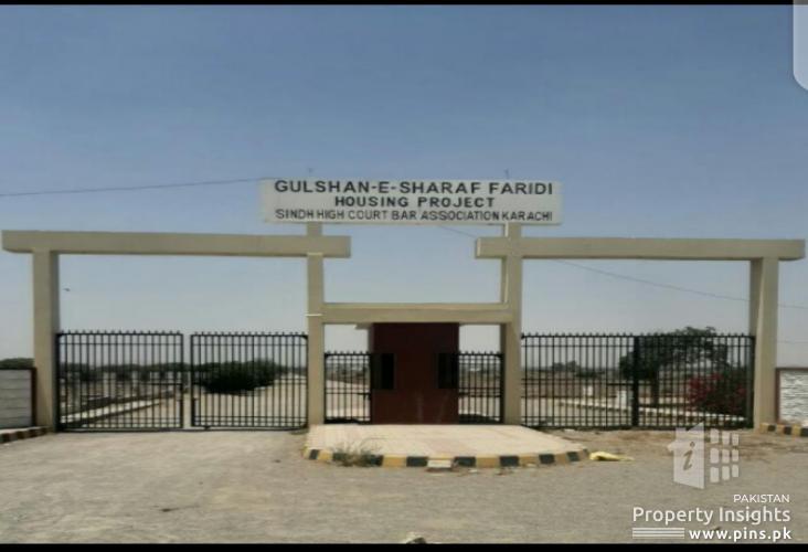 400 YARDS PLOT FOR SALE IN SHARAF FARIDI HIGH COURT BAR ASSOCIATION