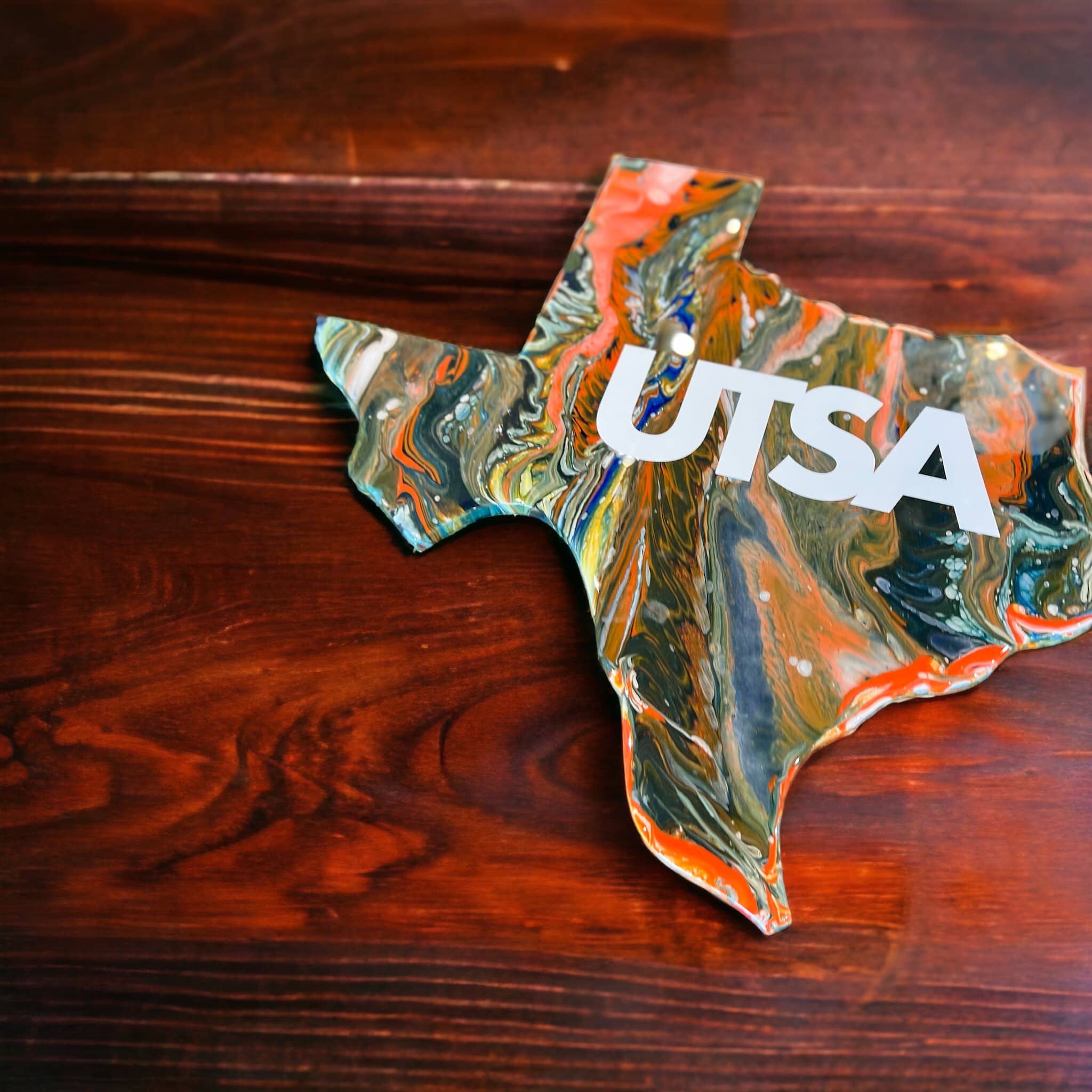 Acrylic Pour Texas 72 Pinspiration