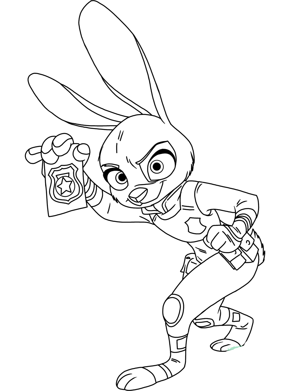 Zootropolis para colorear, pintar e imprimir Zootropolis para colorear, pintar e imprimir