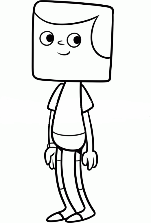 Clarence para colorear, pintar e imprimir Clarence para colorear, pintar e imprimir