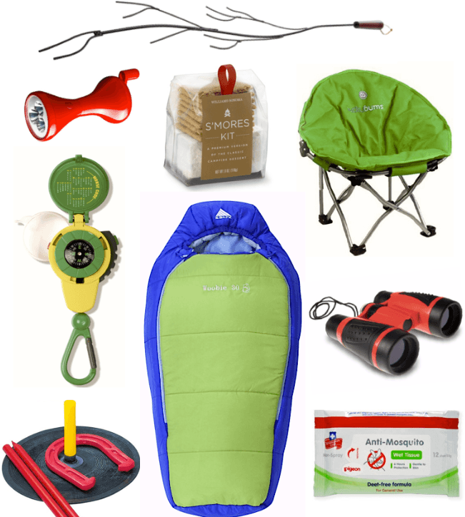 camping gear for kids
