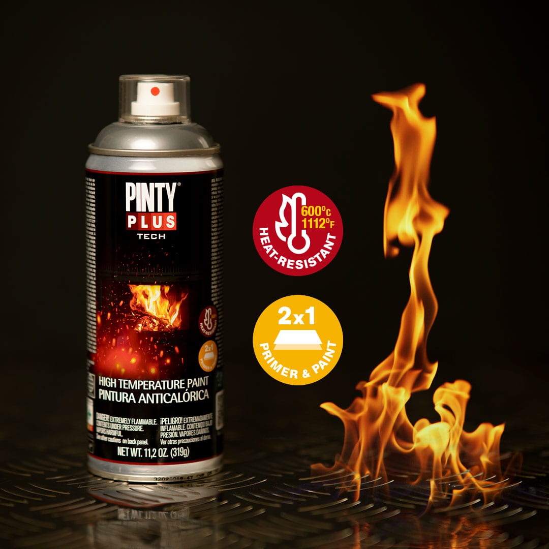 High temperature spray paint Pintyplus Tech Pintyplus