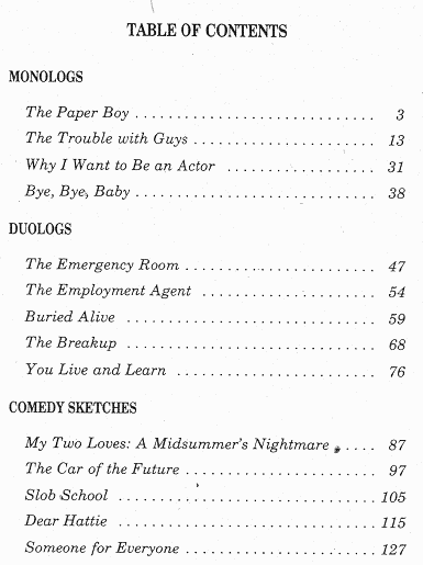 Free Short Plays Scripts with Short Plays for Acting Students