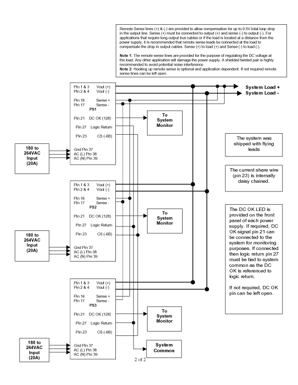 Power Supplies, Hot Plug, Pioneer