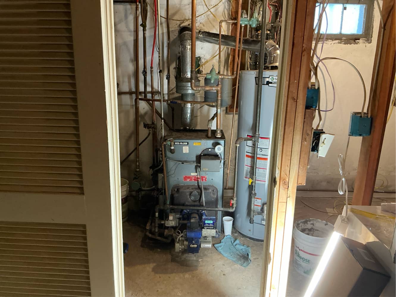 Converting and Repairing an Oil Boiler to Natural Gas in Glen Cove, NY
