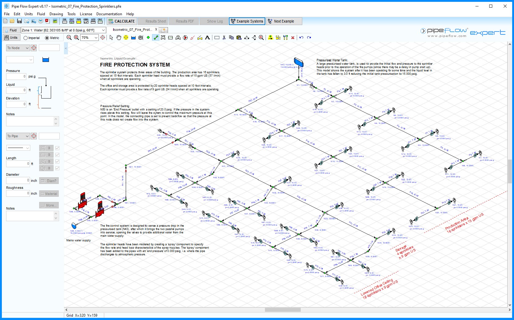 Isometric 07 Fire Protection Sprinklers