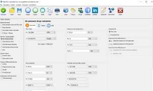 Pipe flow calculators in one place