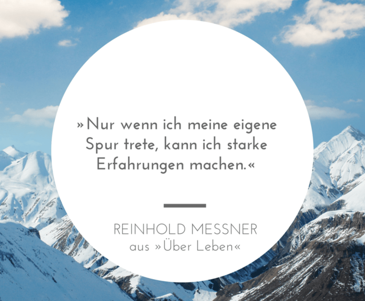 Uber Leben Von Reinhold Messner Piper
