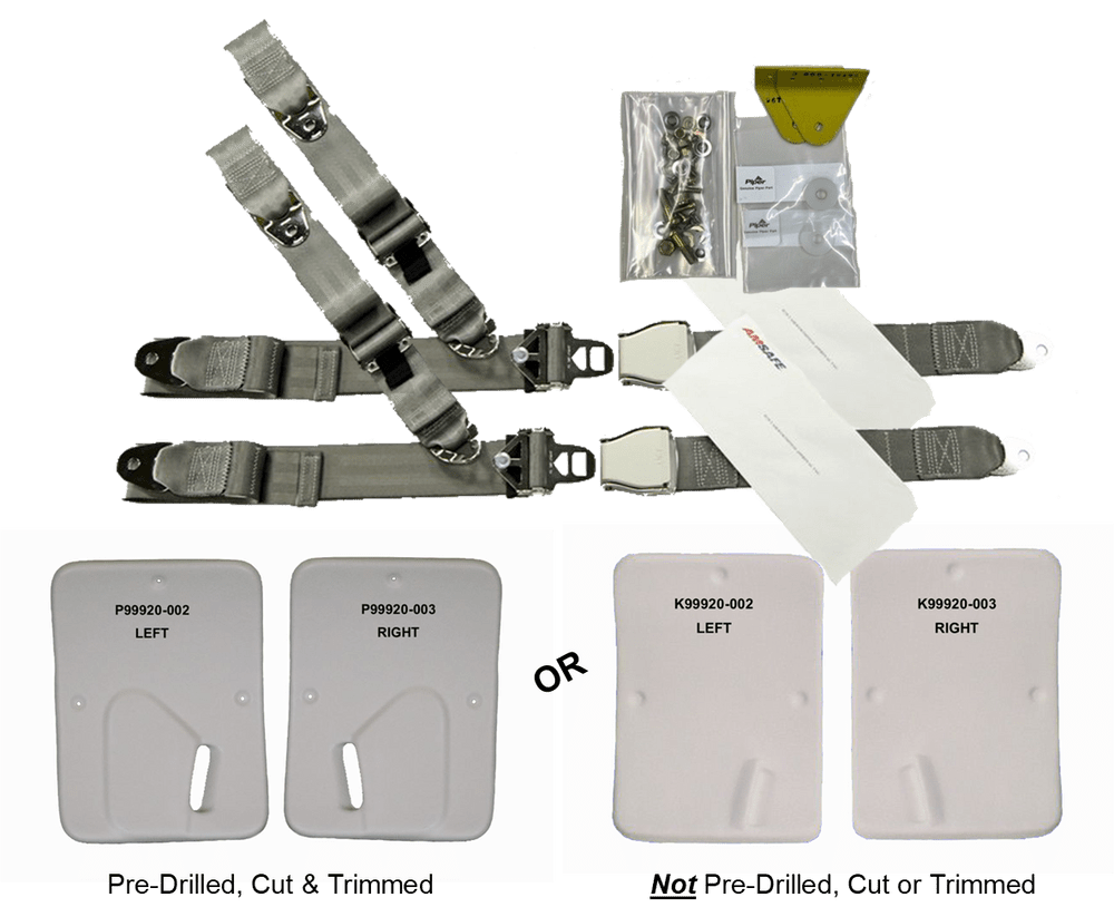 ALPHA AVIATION INC NOW OFFERING REAR SEAT SHOULDER HARNESSES