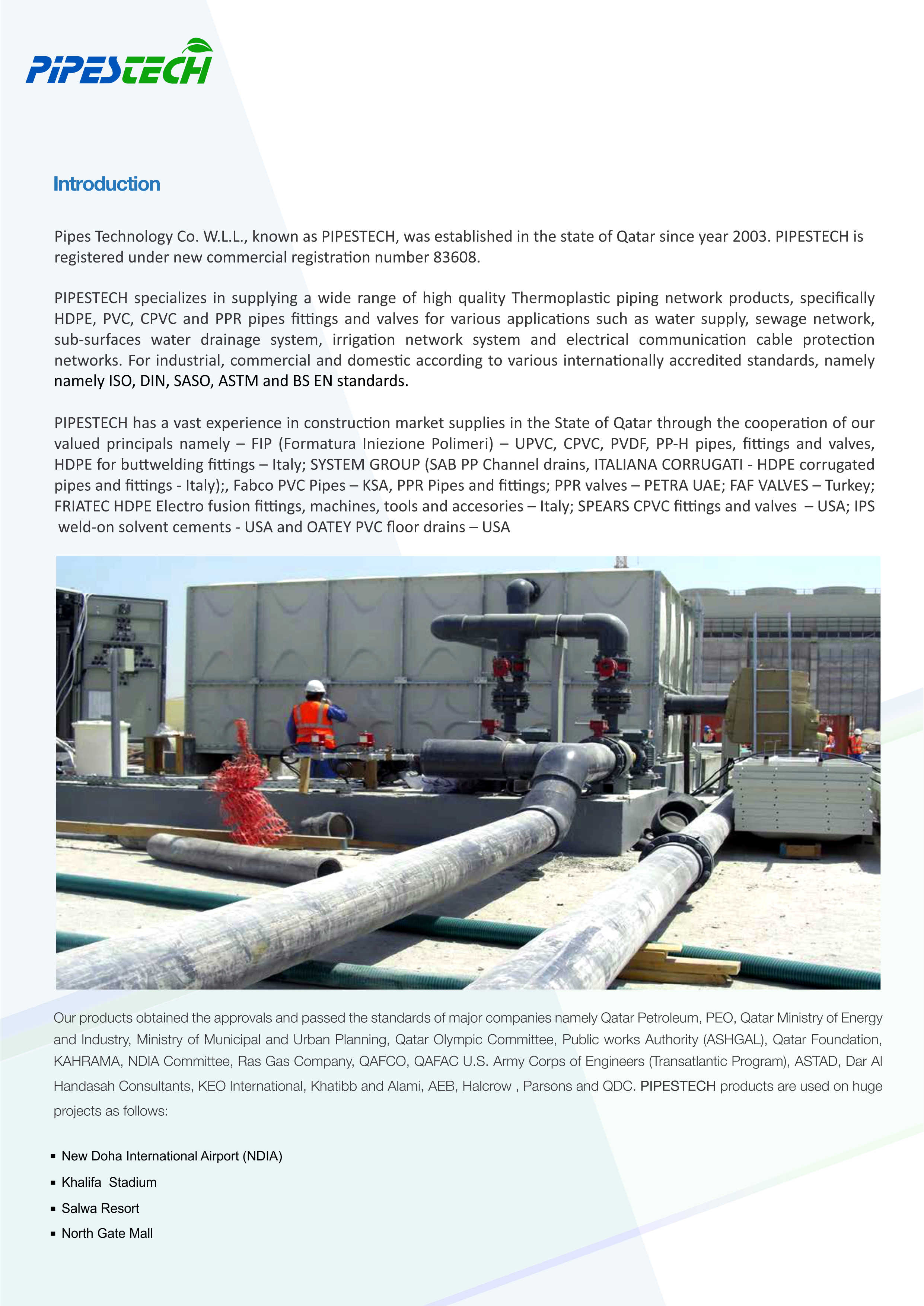 Pipes Technology Co. W.L.L.