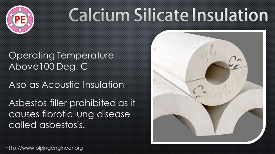 Calcium Silicate Insulation The Piping Engineering World