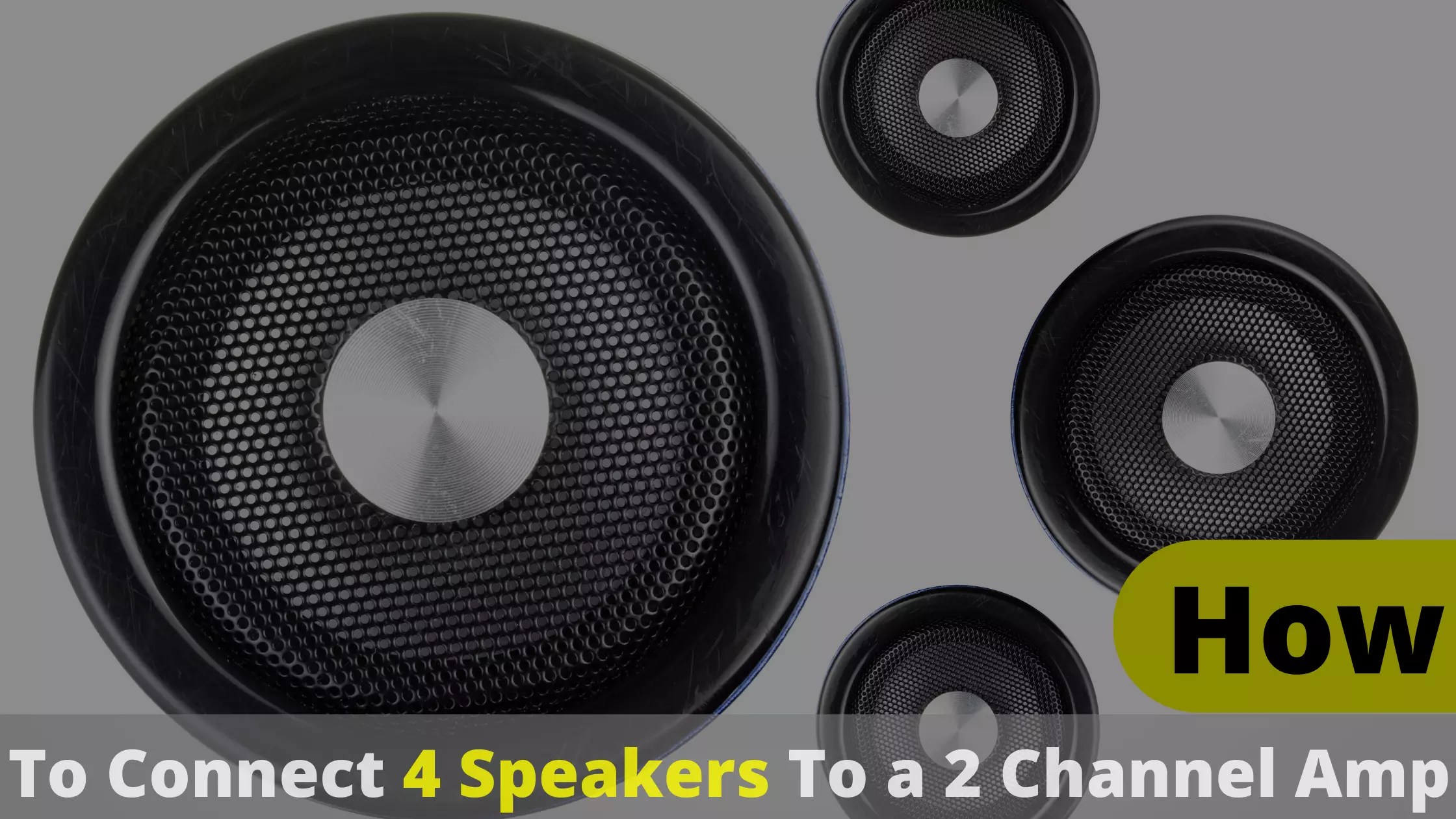 How To Connect A Subwoofer To An Old Amplifier? Guide