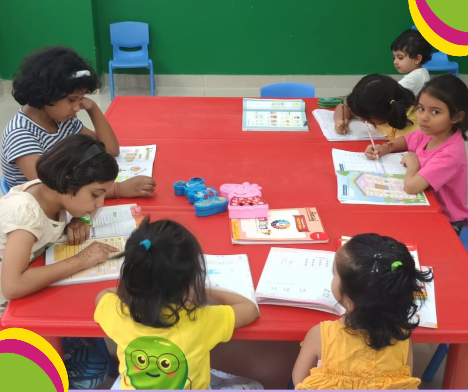 Study Time in Daycare Nurturing Young Minds at Peas in Pod