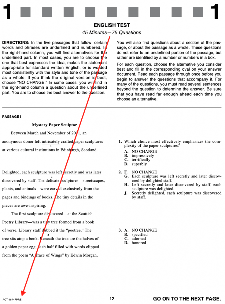 Free ACT Official Practice Test PDFs and Answer Explanations Piqosity