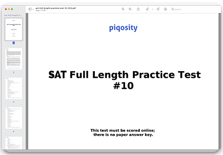 Free SAT Practice Tests | SAT Practice Questions | SAT Test Prep